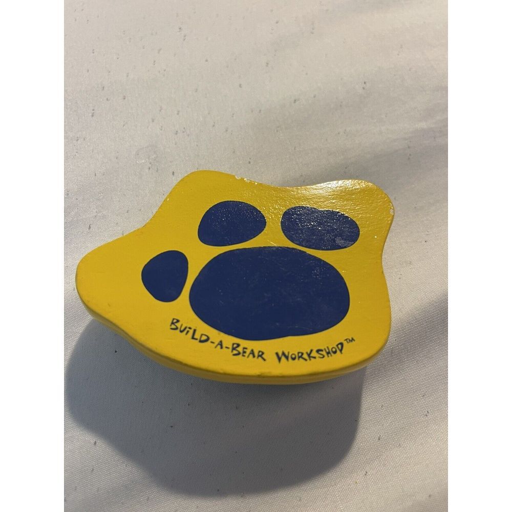 Build A Bear ~‎ Paw Print Grooming Brush Y-77